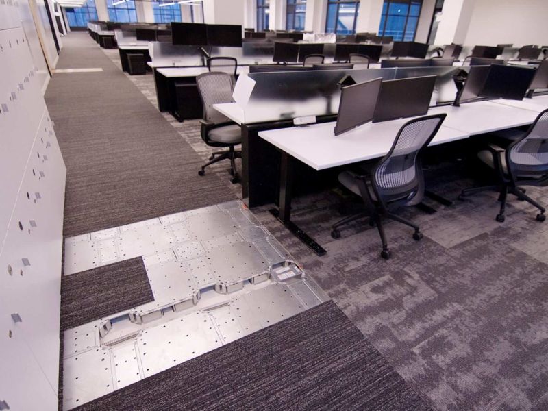 Access Floor in AT&T corporate office